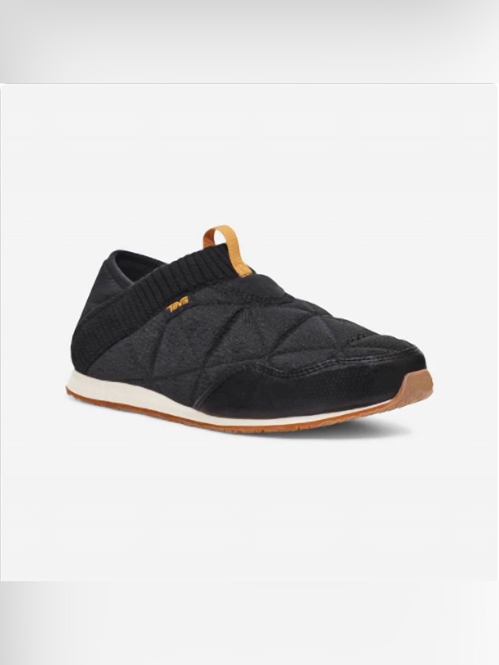 Teva ReEmber Slip-On Shoes Women’s 10 Black Birch Quilted Camp Mocs